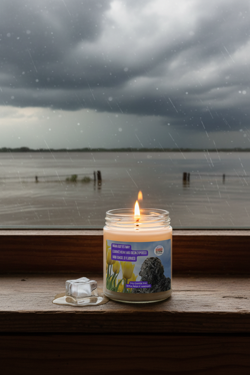 Climate Hoax Candle Lifestyle