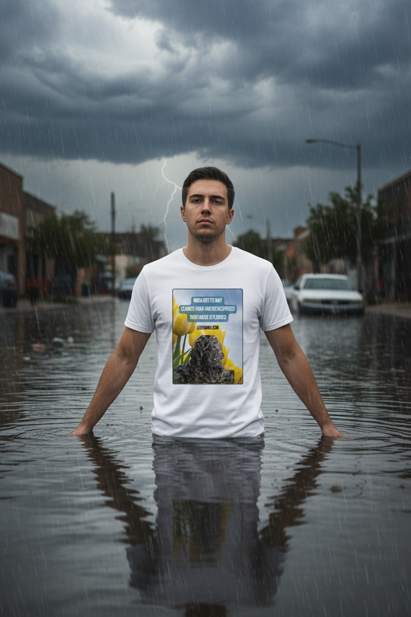 Climate Hoax T-Shirt Lifestyle