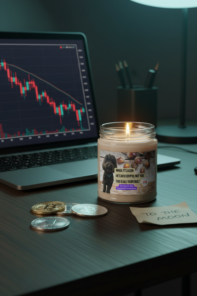 Crypto Con Candle Lifestyle